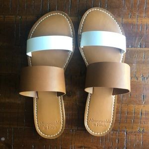 Abercrombie sandals brand new